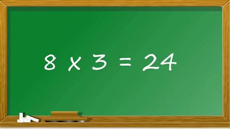 8 x 1 = 8 Multiplication Table of Eight 8 | 8 Times Table | Maths Video ...