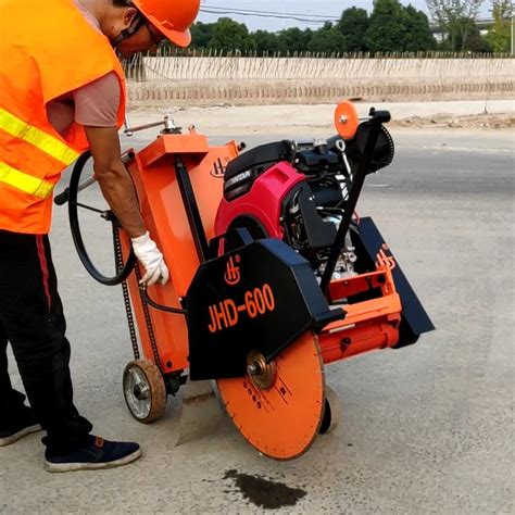 Walk Behind Concrete/Asphalt Road Saw Heavy Duty Down Cut Machine - Walk Behind Saw and Concrete ...