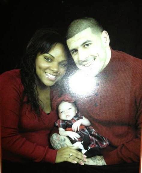 Aaron Hernandez with Girlfriend Shayanna Jenkins | Sports Club Blog