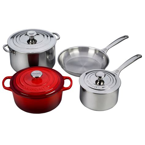 Le Creuset 7 Piece Cookware Set & Reviews | Wayfair