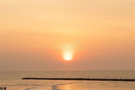 Sunrise in the Morning at Sea. Stock Photo - Image of modern, outdoor ...