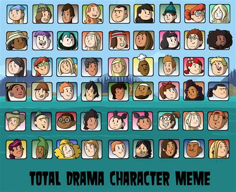 Top 54 Total Drama Characters by ToonYoungster on DeviantArt