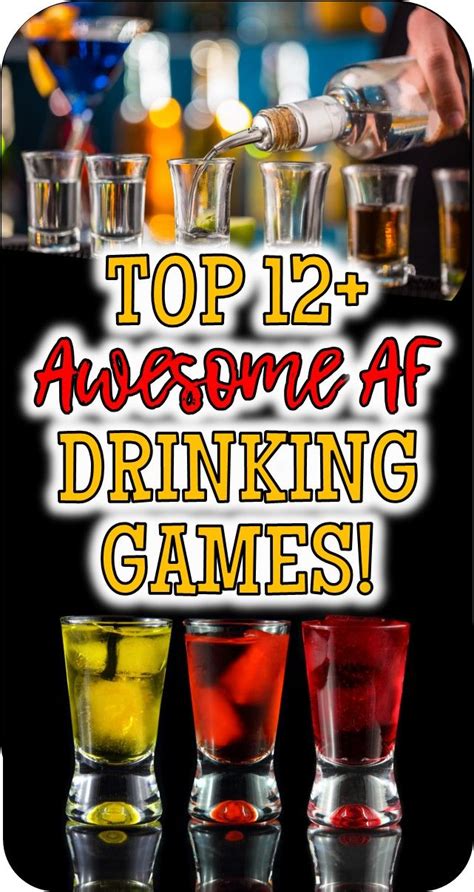 the top 12 awesome drinking games