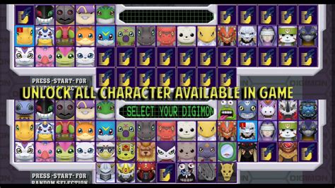 HOW TO UNLOCK ALL CHARACTER DIGIMON - Digimon Rumble Arena MOD/REMASTERED Gameplay - YouTube