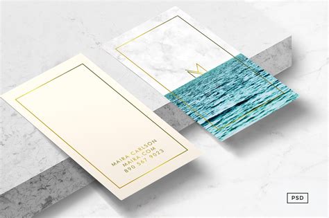 Ocean Business Card Template | Business Card Templates ~ Creative Market