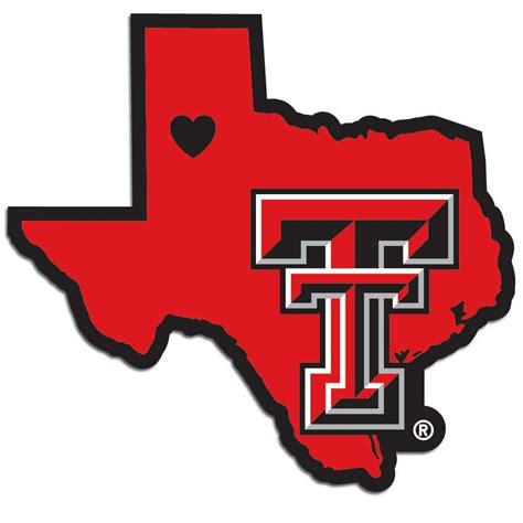 Texas Tech Red Raiders Decal Home State Pride Style | Texas tech red raiders, Texas tech logo ...