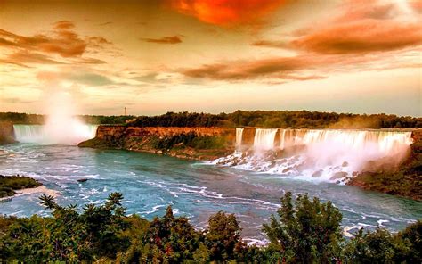 Download Waterfall Canada Nature Niagara Falls Wallpaper