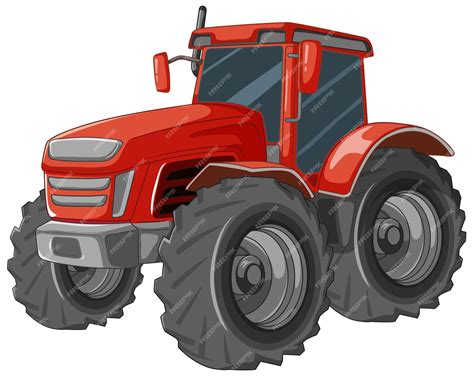 Red Tractors-Digital Clipart (DC56) by Printablestore | TPT - Clip Art Library