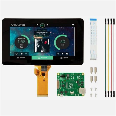 Raspberry PI Display and Volumio: a touchscreen music player · Volumio