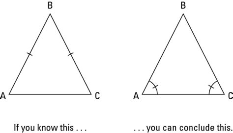 Using the Isosceles Triangle Theorems to Solve Proofs - dummies