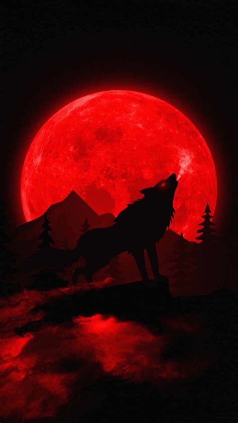 Red Moon Wallpaper