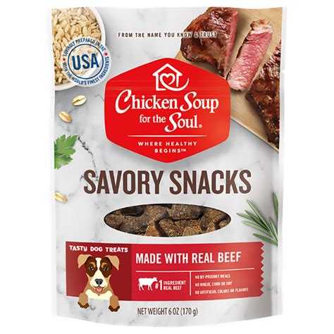 Chicken Soup Savory Snacks Beef 6 oz.