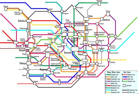 Tokyo Subway - MapSof.net