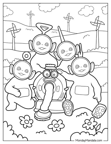 20 Teletubbies Coloring Pages (Free PDF Printables)