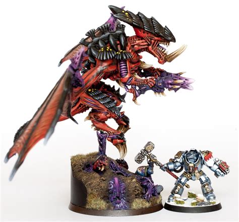 Showcase: Tyranid Winged Hive Tyrant Conversion - Tale of Painters