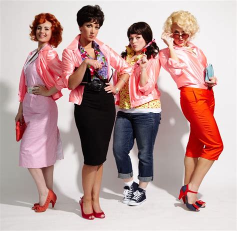 COSTUME IDEA: pink ladies Grease Outfits, Grease Costumes, 50s Outfits ...