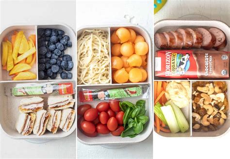 Three Easy Bento Lunch Box Ideas for School Lunches ~ Macheesmo