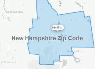 Complete List Of All New Hampshire Zip Code – GenGuide