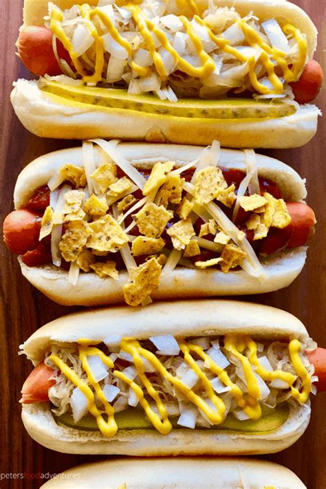 Hot Dog Toppings Ideas - Peter's Food Adventures