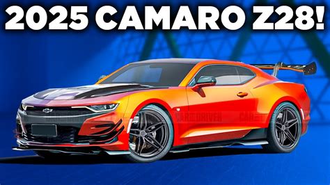 All NEW 2025 Chevrolet Camaro Z/28 SHOCKS the Entire Industry! - YouTube