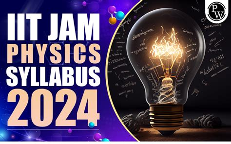 IIT JAM Physics Syllabus 2024, Download Detailed Syllabus PDF