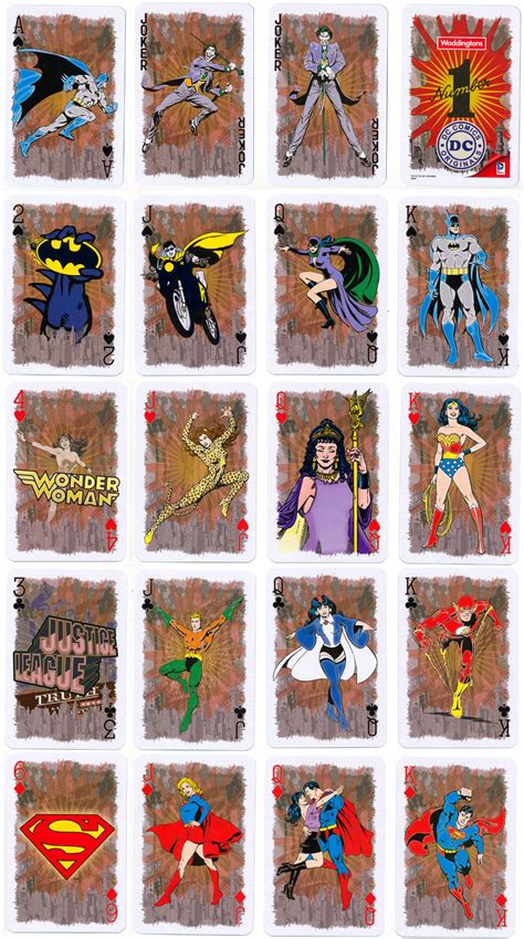 DC Comics Originals — Waddingtons ‘DC Comics Originals’, 2014 — The World of Playing Cards