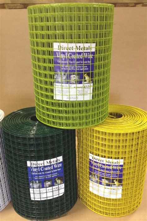 Industrial Metal PVC Coated Wire Mesh | Direct Metals