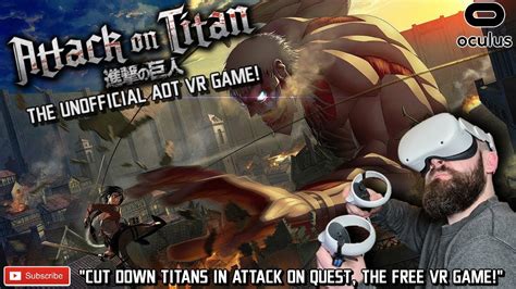 Attack on Titan VR Quest 2 Gameplay // Attack on Quest // The Unofficial Attack on Titan VR Game ...