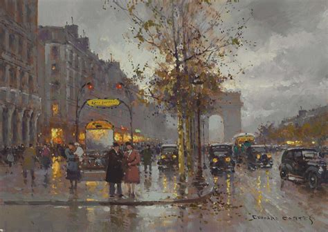 Edouard Cortés (French, 1882-1969) , Les Champs-Élysées | Christie's