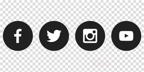 Facebook Twitter Instagram Icon at Vectorified.com | Collection of Facebook Twitter Instagram ...