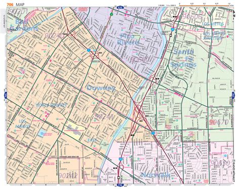 Thomas Guide: Los Angeles and Orange Counties Street Guide 55th Edition