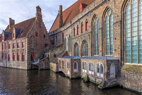 Medieval Architecture, Bruges, Belgium Stock Image - Image of belgium ...