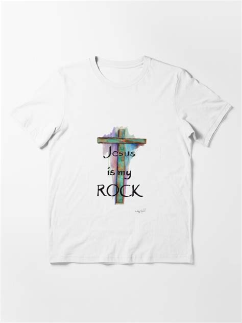 "Jesus is my Rock" T-shirt for Sale by lginn8510 | Redbubble ...