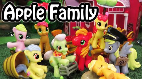 My Little Pony Apple Family Accessory Packs: Applejack Apple Bloom MLP Blind Bag Toy Review ...