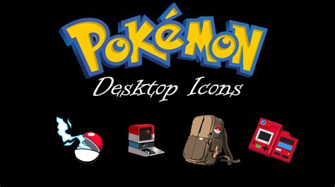 Pokemon Desktop Icons - Etsy