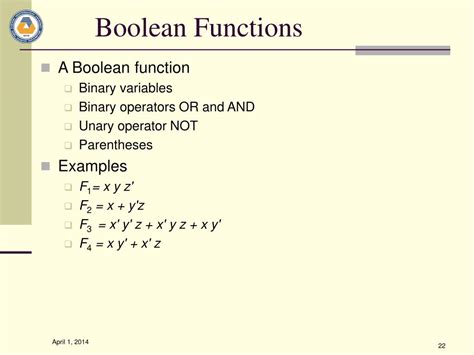 PPT - Digital Logic Design I Boolean Algebra and Logic Gate PowerPoint Presentation - ID:584736