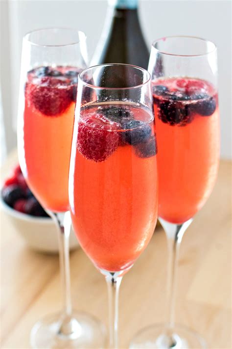 Berry Mimosas - CPA: Certified Pastry Aficionado