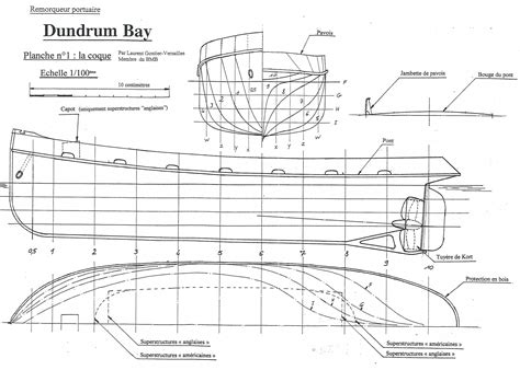 Free Boat Blueprints | Mini Tugboat Plans Free | Joy Studio Design ...