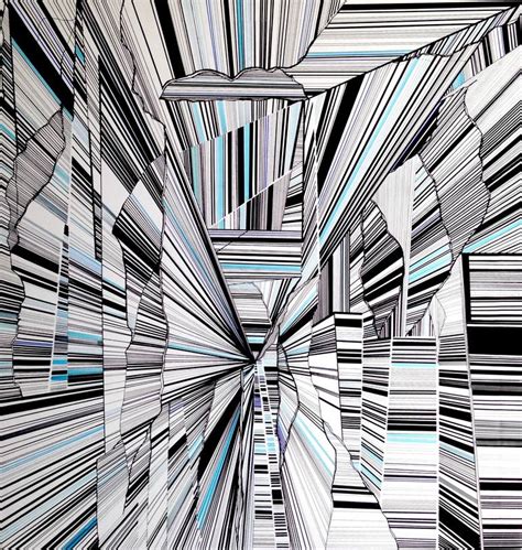 4th Dimension Painting by Marion Moulin | Saatchi Art