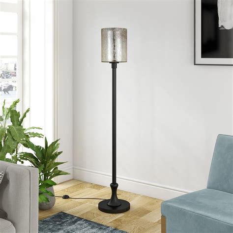 Meyer&Cross Numit 68.75 in. Blackened Bronze Floor Lamp with Mercury ...