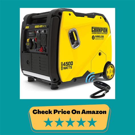 Best Portable Generator With Remote Start