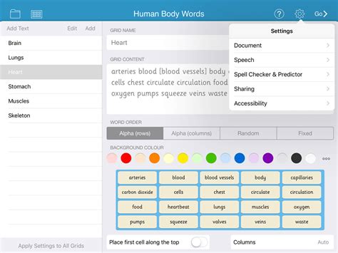 Clicker Docs for iPad | Crick Software