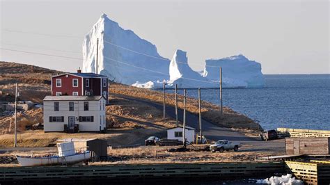 Massive Iceberg Makes A Stop Off Newfoundland Coast : NPR