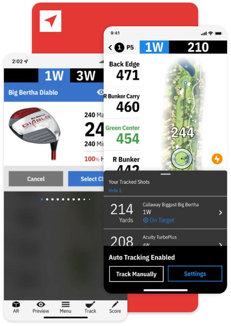 GPS Distances - Golfshot