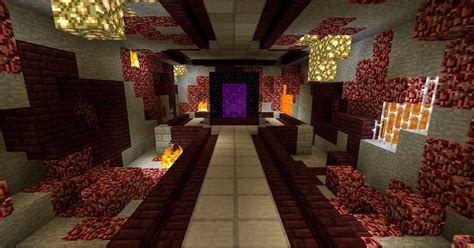 Re-designed my Nether Portal Room! : Minecraft360