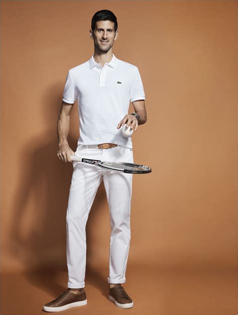 Novak Djokovic 2017 Lacoste Campaign