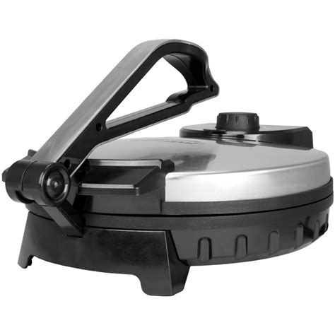 Brentwood TS-129 Stainless Steel Non-Stick Electric Tortilla Maker, 12-Inch - Walmart.com ...