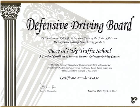 PieceOfCakeTrafficSchool - Take Defensive Driving Online