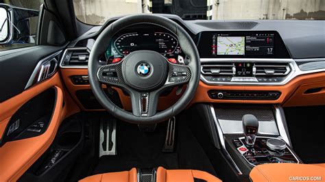 2021 BMW M4 Competition Coupe (Color: Portimao Blue) | Interior