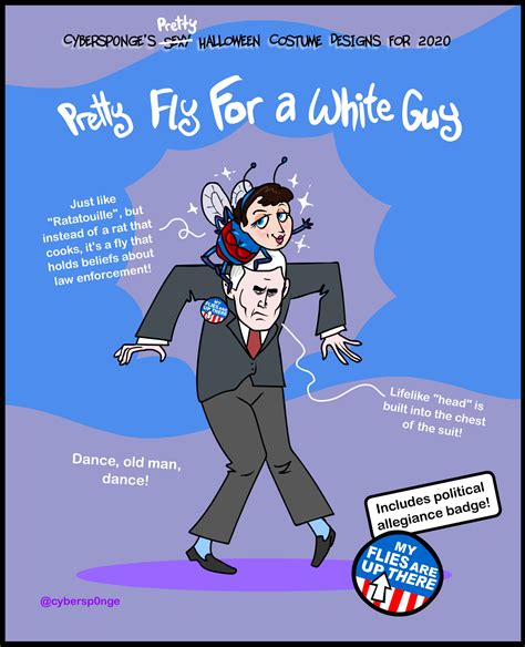 Pretty "Fly for a White Guy" Costume by NotSafeForWork on Newgrounds